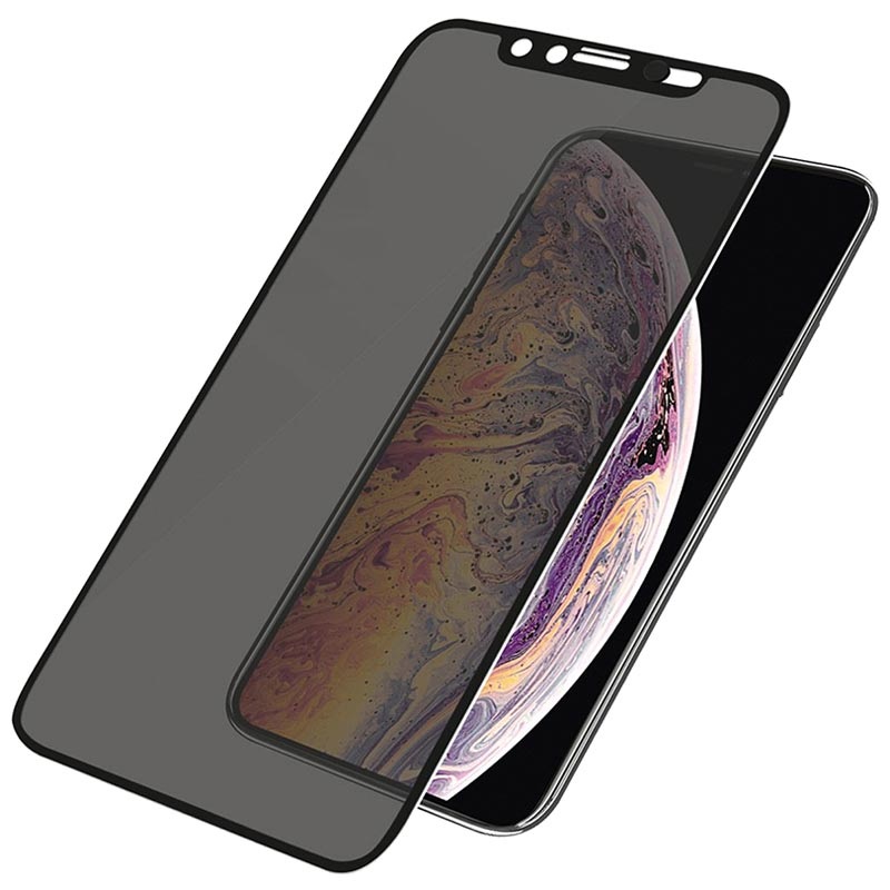 PanzerGlass CF Privacy iPhone X / iPhone XS Panzerglas Schwarz