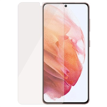 Panzerglas - 9Hs CF AntiBacterial Samsung Galaxy S21 5G Panzerglas - 9H (Offene Verpackung - Zufriedenstellend) - Schwarz