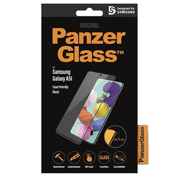 PanzerGlass Case Friendly Samsung Galaxy A51 Panzerglas - Schwarz