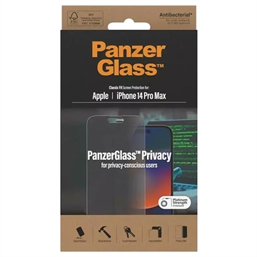 PanzerGlass AntiBacterial iPhone 13 Pro Max Panzerglas