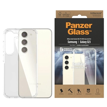 Samsung Galaxy S23 5G PanzerGlass HardCase Antibakterielle Hülle - Durchsichtig