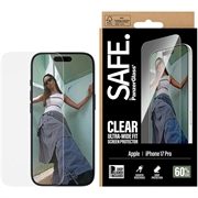iPhone 17 Pro PanzerGlass Safe Ultra-Wide Fit Panzerglas - 9H - Durchsichtig