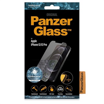 PanzerGlass iPhone 12/12 Pro Panzerglas - Durchsichtig