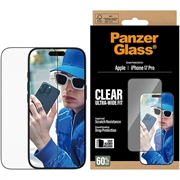 iPhone 17 Pro PanzerGlass Ultra-Wide Fit EasyAligner Panzerglas - 9H - Durchsichtig