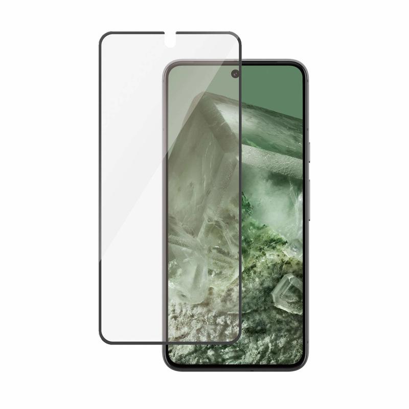 Google Pixel 8 PanzerGlass UltraWide Fit Panzerglas Schwarz Rand