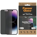 iPhone 14 Pro Max PanzerGlass Ultra-Wide Fit Privacy EasyAligner Panzerglas - Schwarz Rand