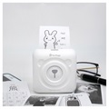 PeriPage Bluetooth Tragbarer Thermo Taschen Drucker - Weiß