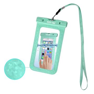 Pictet.Fino RH13 Wasserdichte Universaltasche - 6.5" - Zyan