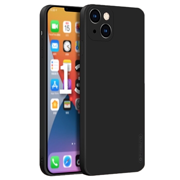 iPhone 13 Pinwuyo Liquid Silikon Case - Schwarz