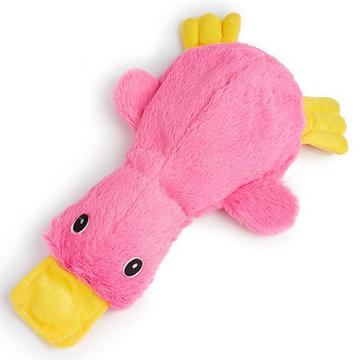 Plüsch Ente Quietsch Hundespielzeug - Rosa
