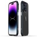 Polar Lights Style Sony Xperia 10 IV Metall Bumper - Schwarz / Rot