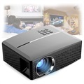 Tragbarer Full HD LED Mini-Projektor GP80 - 1080p - Schwarz