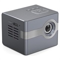 Tragbarer Multimedia Projektor mit Stativ C50 - EU-Stecker - Silber