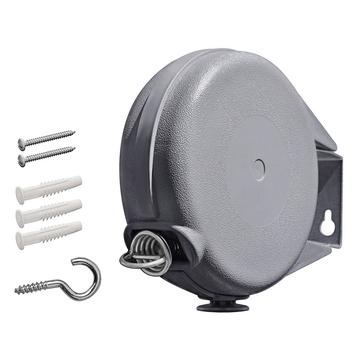 Tragbare ausziehbare Wäscheleine für den Innen- und Außenbereich - 15m