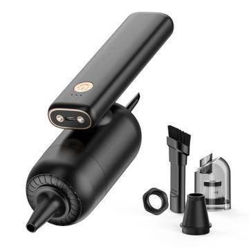 Tragbarer drehbarer Staubsauger mit zwei LED-Leuchten