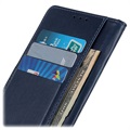 Premium Samsung Galaxy A10 Wallet Hülle mit Stand-Funktion - Blau