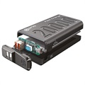 Prio Fast Charge Powerbank - 2xUSB-A, USB-C - 20000mAh - Schwarz