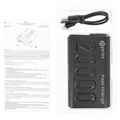Prio Fast Charge Powerbank - 2xUSB-A, USB-C - 20000mAh - Schwarz
