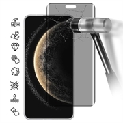 Huawei Mate 70 Pro/70 Pro+/70 RS Ultimate Privacy Full Cover Panzerglas - 9H - Schwarz Rand