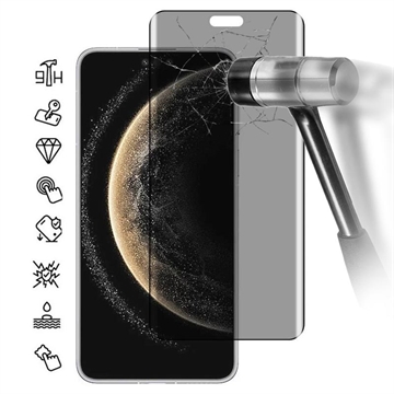 Huawei Mate 70 Pro/70 Pro+/70 RS Ultimate Privacy Full Cover Panzerglas - 9H - Schwarz Rand