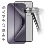 Huawei Pura 70 Pro/70 Ultra Privacy Full Cover Panzerglas - 9H - Schwarz Rand