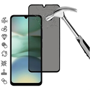 Xiaomi Redmi A5 4G/Poco C71 Privacy Full Cover Panzerglas - Schwarz Rand