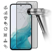 Xiaomi Redmi K80/K80 Pro/Poco F7 Ultra Privacy Full Cover Panzerglas - 9H - Schwarz Rand