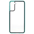 Privat Serie Samsung Galaxy S21 5G Magnetisches Cover - Grün