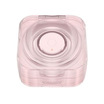 TPU-Schutzhülle für Samsung Galaxy Ring Ladeetui - Durchsichtig Rosa