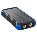 Psooo M2 Drahtlose Solar Powerbank - 36800mAh - Blau