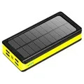 Psooo PS-406 Solar Powerbank/Qi Ladegerät - 20000mAh - Gelb