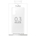 Puro 0.3 Nude Samsung Galaxy S21 5G TPU Hülle - Durchsichtig