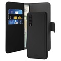 Puro 2-in-1 Samsung Galaxy A50 Magnetische Wallet Hülle - Schwarz