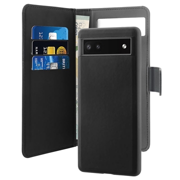 Puro 2-in-1 Magnetische iPhone 13 Pro Max Wallet Hülle - Schwarz