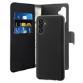 Puro 2-in-1 Magnetisches Samsung Galaxy A13 5G Wallet Hülle - Schwarz