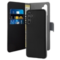 Puro 2-in-1 Magnetische Samsung Galaxy A14 Wallet Hülle - Schwarz