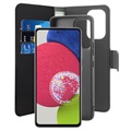 Puro 2-in-1 Samsung Galaxy A53 5G Magnetische Wallet Hülle - Schwarz