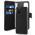 Puro 2-in-1 Magnetische Samsung Galaxy S10 Lite Wallet Hülle - Schwarz