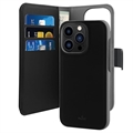 Puro 2-in-1 iPhone 11 Magnetische Wallet Hülle - Schwarz