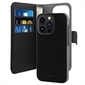 Puro 2-in-1 iPhone 11 Magnetische Wallet Hülle - Schwarz