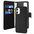 Puro 2-in-1 iPhone 11 Magnetische Wallet Hülle - Schwarz