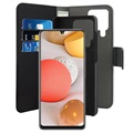 Puro 2-in-1 Samsung Galaxy A42 5G Magnetische Wallet Hülle - Schwarz