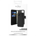 Puro 2-in-1 Samsung Galaxy A42 5G Magnetische Wallet Hülle - Schwarz