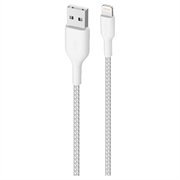 Puro Fabric Ultra-Strong USB-A / Lightning Kabel - 1.2m, 2.4A, 12W