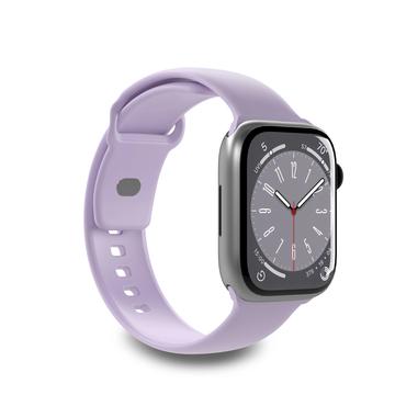 Apple Watch Series 9/8/SE (2022)/7/SE/6/5/4/3/2/1 Puro Icon Silikon Armband - 41mm/40mm/38mm