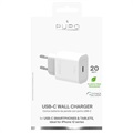 Puro Mini 20W USB-C Power Adapter - Weiß