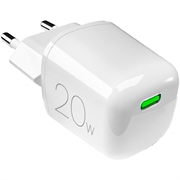 Puro MiniPro GaN USB-C Wandladegerät - 20W - Weiß