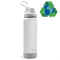 Puro Outdoor Mehrweg-Edelstahlflasche - 750ml - Grau