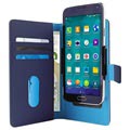 Puro Slide Universal Smartphone Schutzhülle mit Geldbörse - XL - Blau