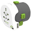 Q2Power QDAPTER Universal USB Welt Reiseadapter - 10A